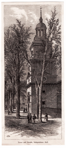 Tower and Steeple, Independence Hall